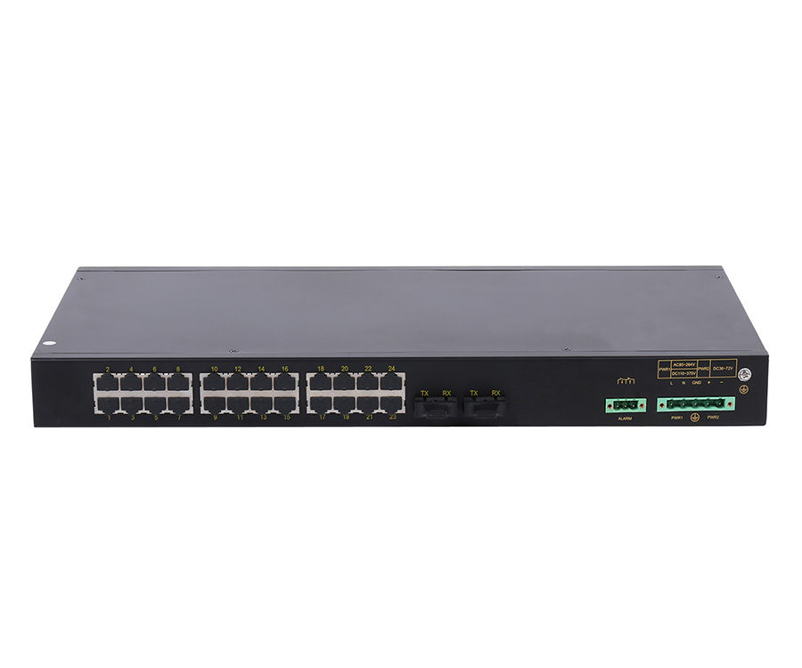 26-Port Unmanaged Layer2 Industrial Ethernet Switches
