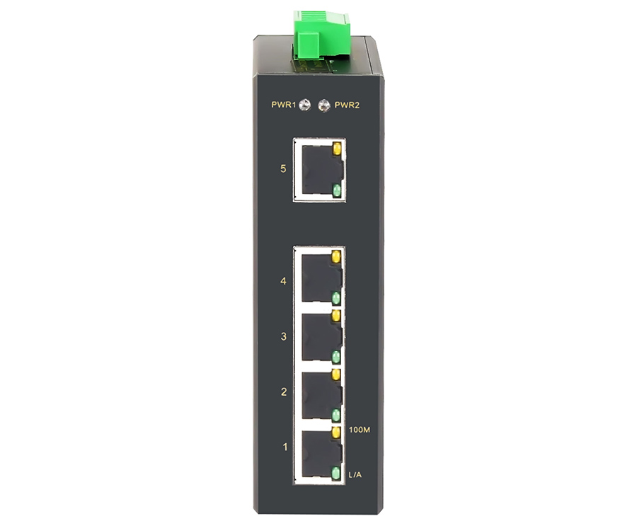 5-Port Unmanaged Layer2 Industrial Ethernet Switch