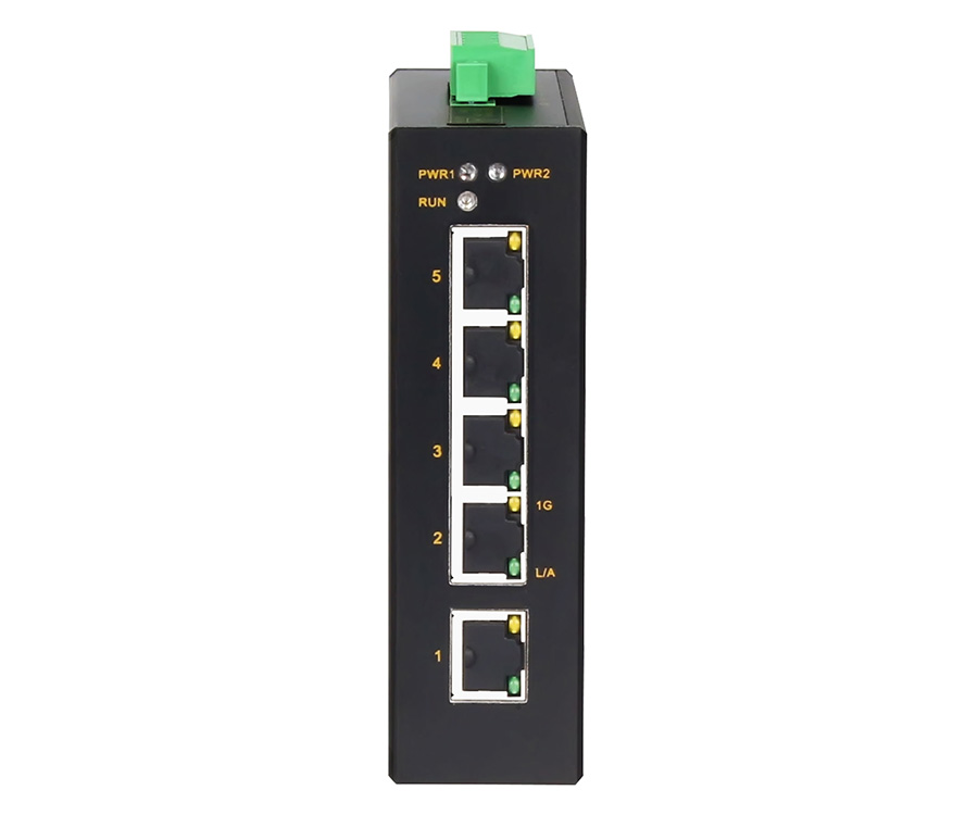 5-Port Gigabit Unmanaged Layer2 Industrial Ethernet Switch