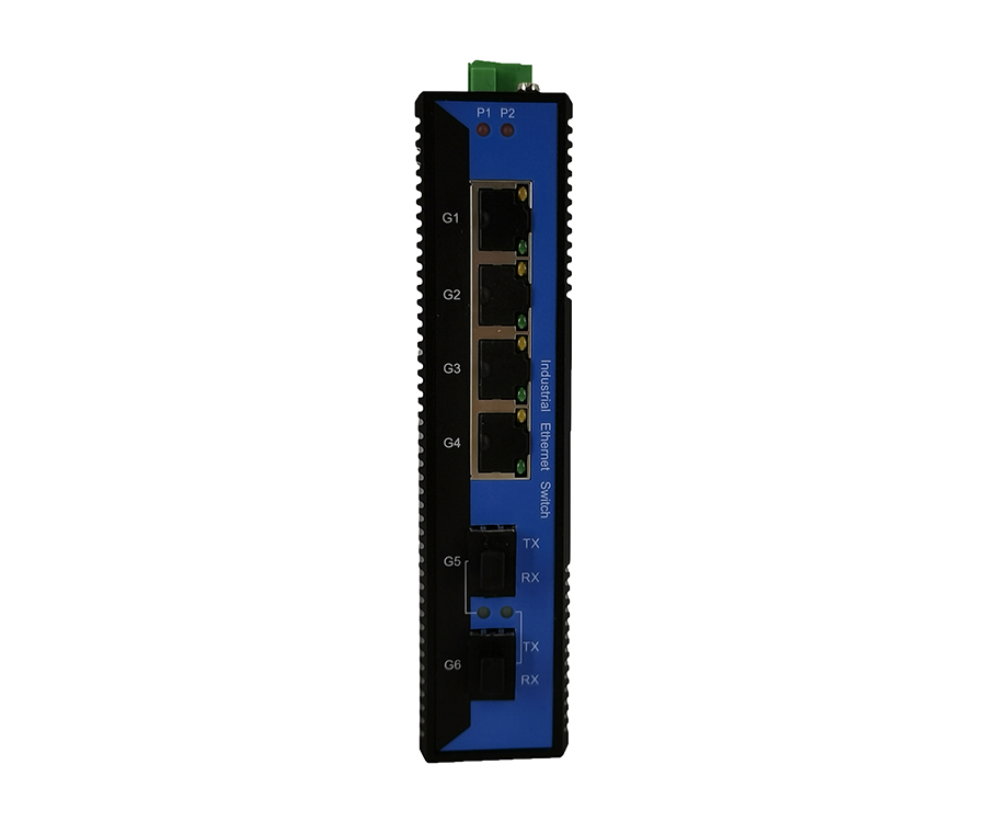 6-Port Gigabit Unmanaged Layer2 Industrial Ethernet Switch