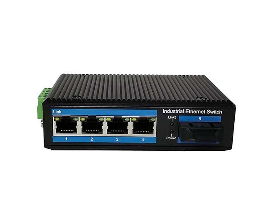 5-port Unmanaged Industrial PoE Switches