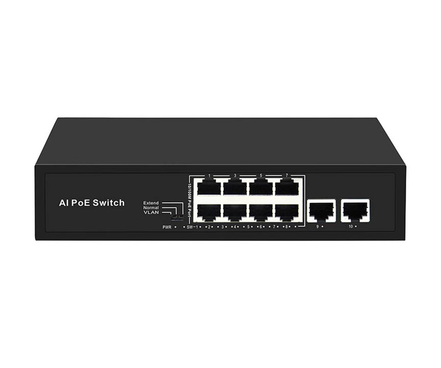 10-port power over ethernet switches
