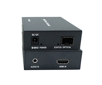 HDMI To Fiber Converters with extra audio,1.25G,Uncompressed