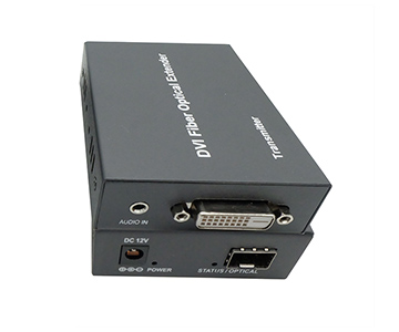 DVI To Fiber Converters + 1 audio, 1.25G, Uncompressed