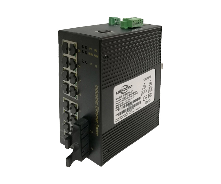 LIE1080A, Switch L2+ Gigabit Ethernet industriel administré - PoE+,  températures extrêmes - INDRy - Black Box