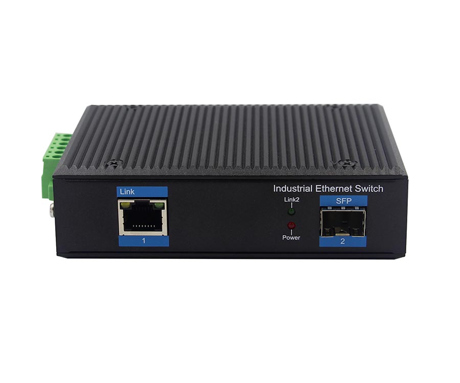 Gigabit PoE SFP Fiber Media Converter 