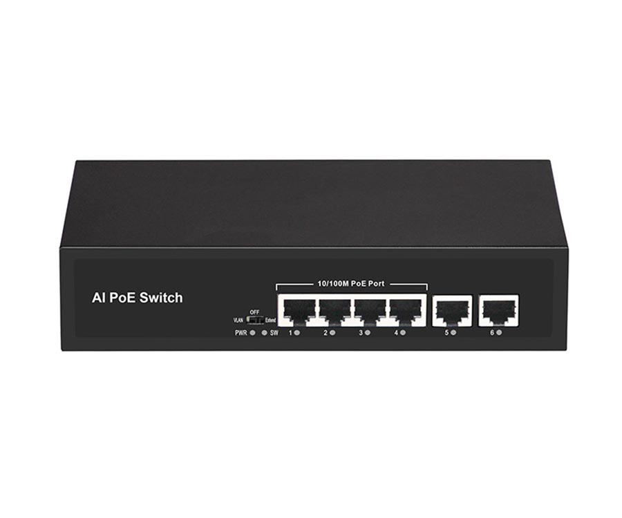 6-port PoE Switches