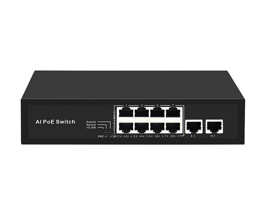 10-port power over ethernet switches