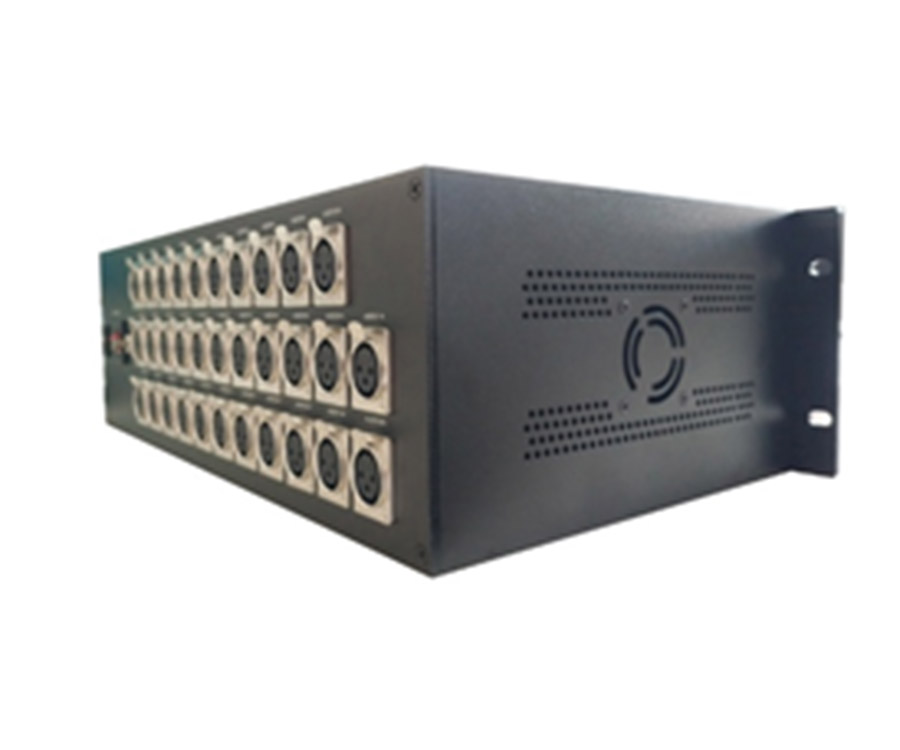 32 Channel Forward XLR Balanced Audio Over Fiber Converters
