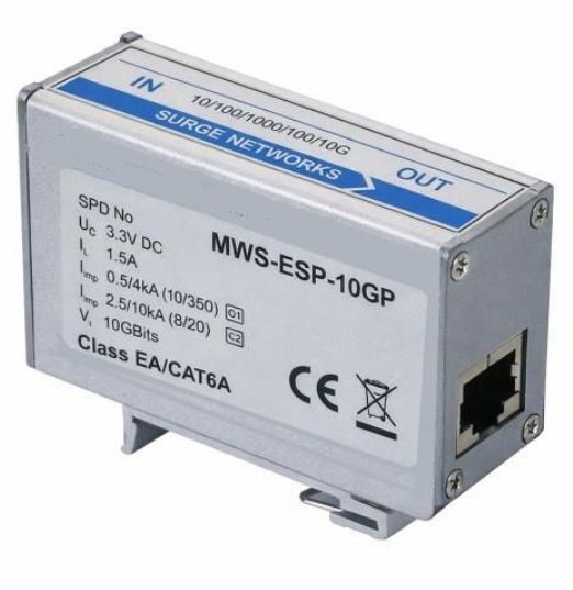 10/100/1000/10G Ethernet Surge Protector