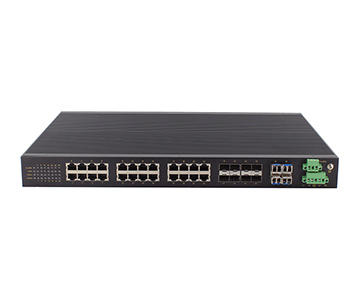 28-Port Full Gigabit Managed Layer2 Industrial Ethernet Switches